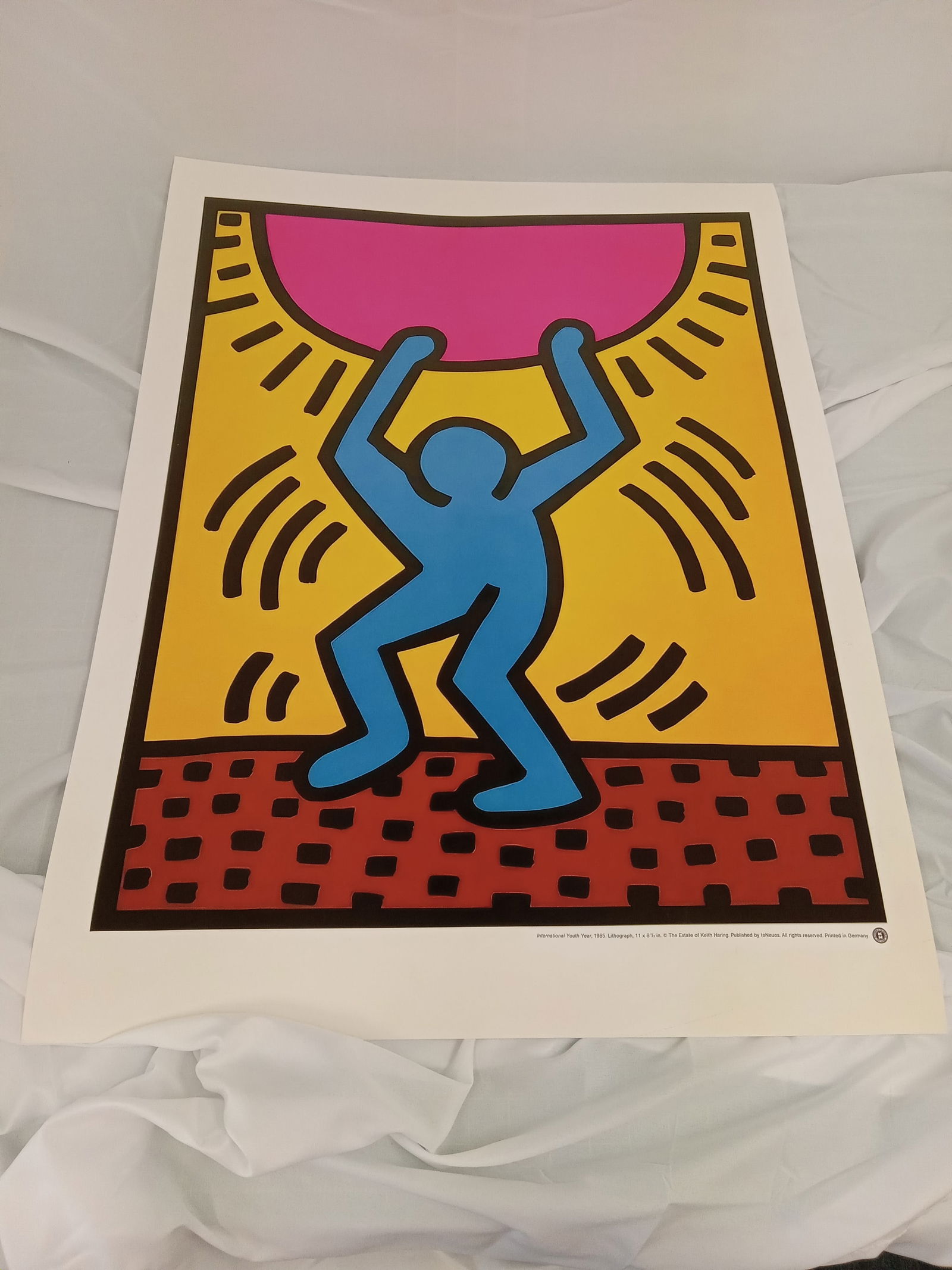 Keith Haring "International Youth Year" Print (1 of 1)
