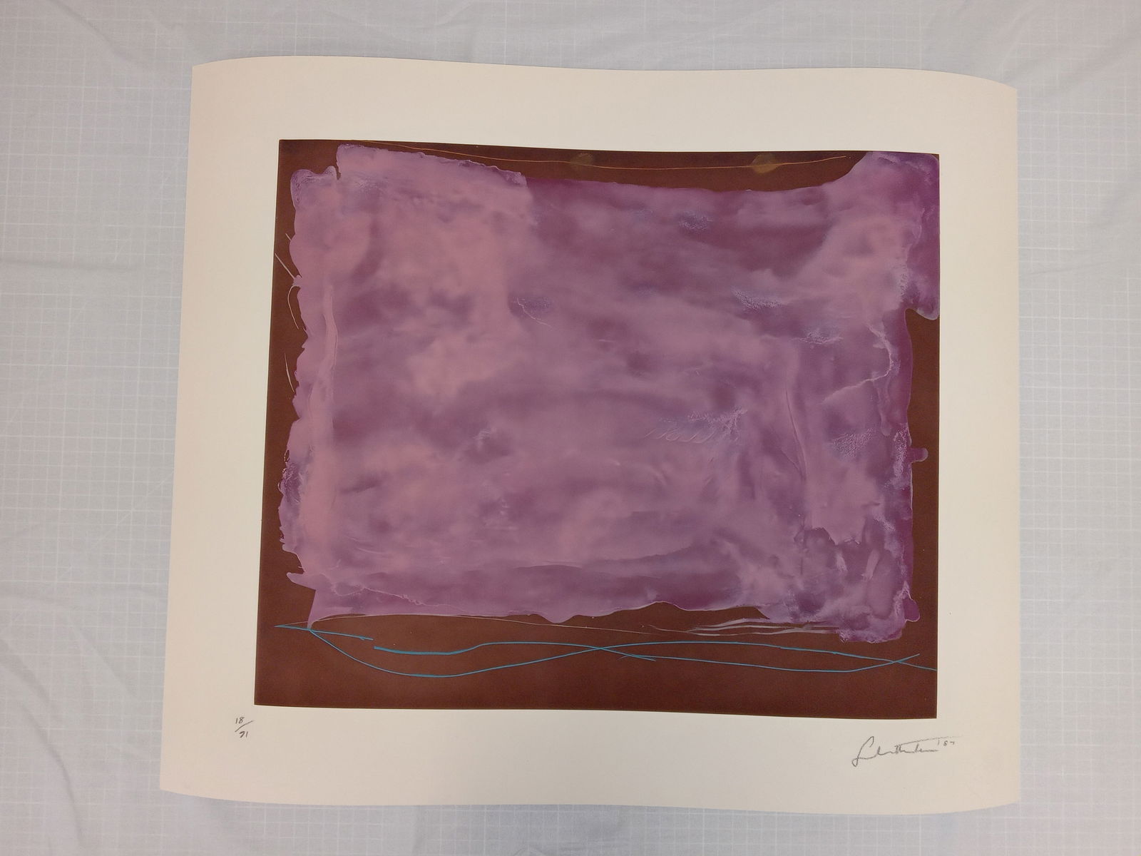 Helen Frankenthaler "SoHo Dreams, 1987" Signed Print (1 of 3)