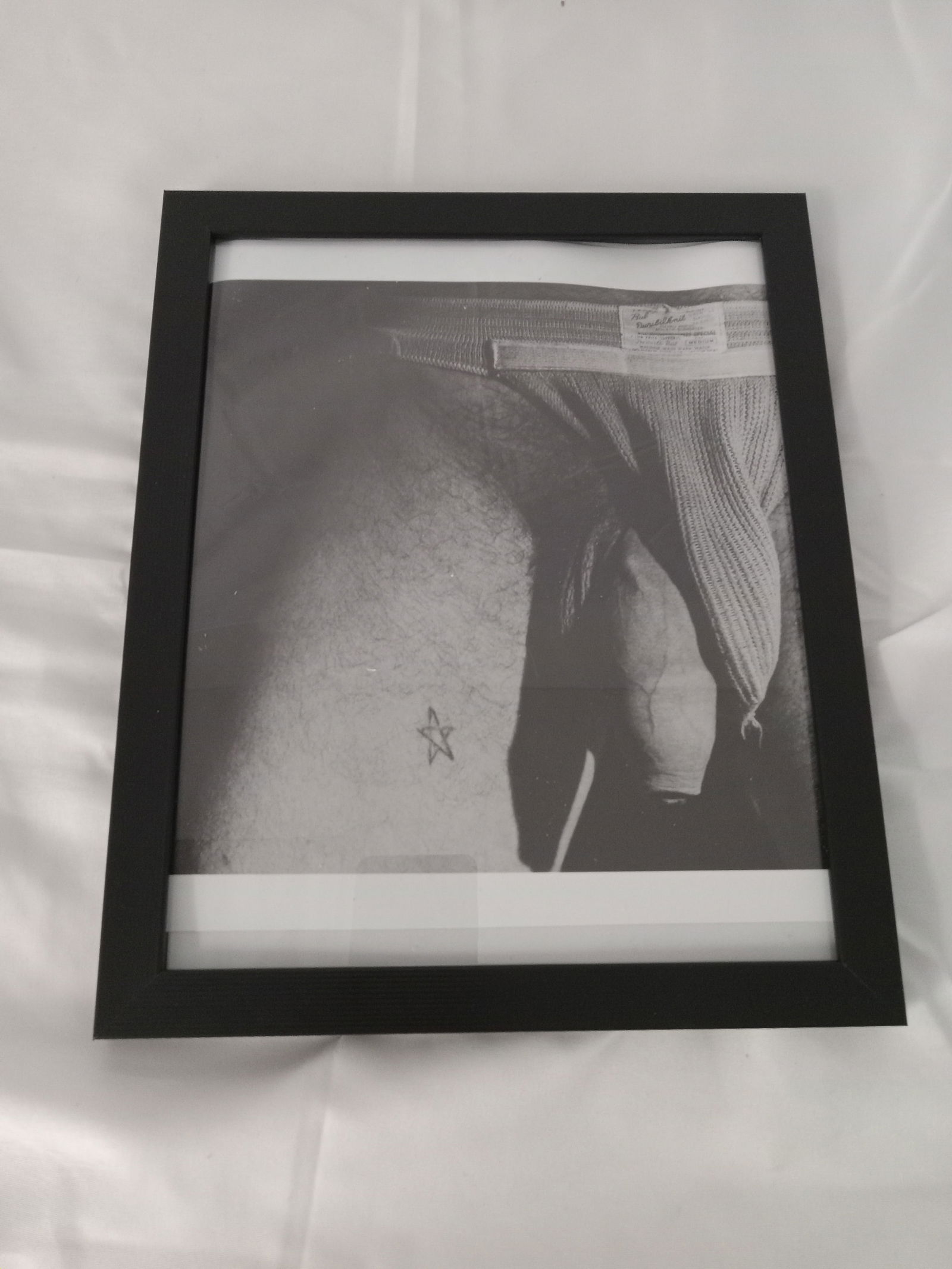 Robert Mapplethorpe "Patrice, 1977," Framed Print: Patrice, 1977 Robert Mapplethorpe photo print on high gloss Kodak photo paper, framed measures 8x10 inches.