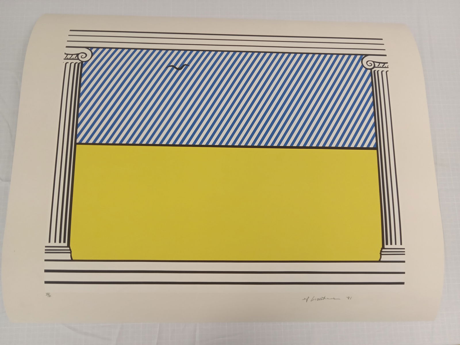 Roy Lichtenstein "Liberte" Print Signed (1 of 3)