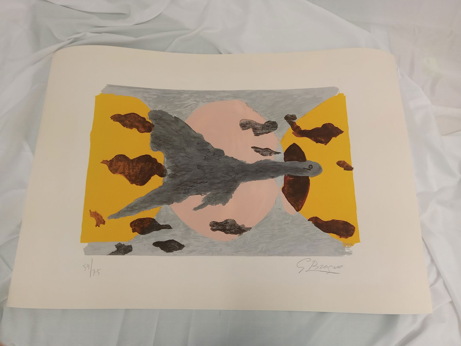 Georges Braque "Equinoxe" Signed Print (1 of 3)