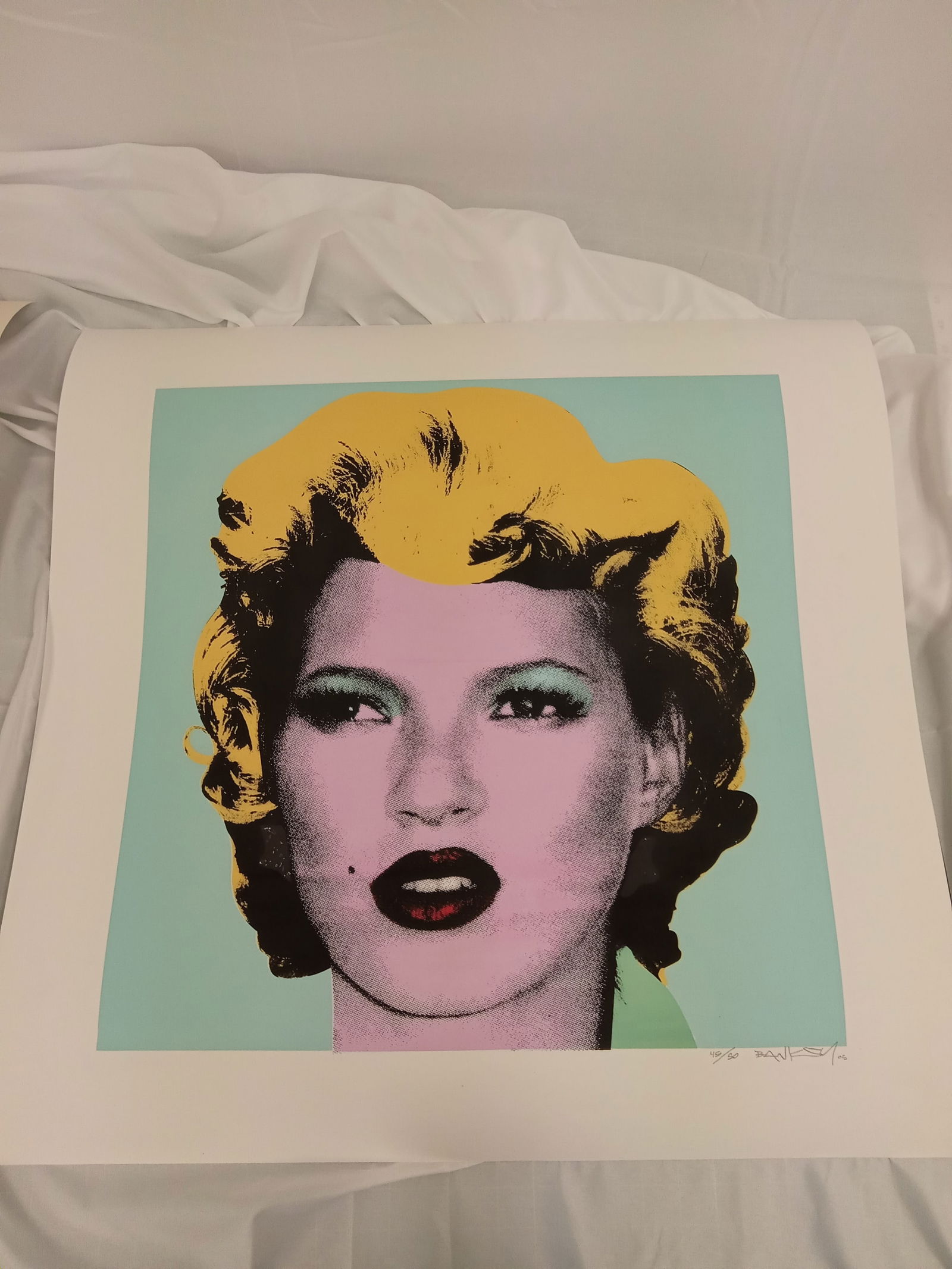 Banksy "Kate Moss, 2005" Signed Print (1 of 2)