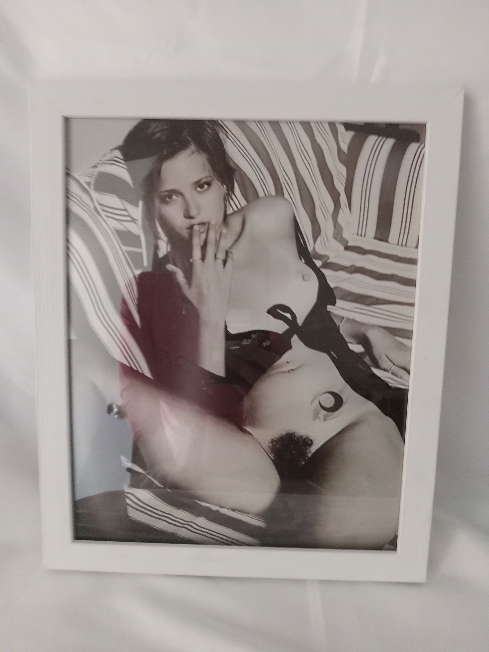 Stephan May "Women Only, 2009," Framed Print: Stephan May "Women Only, 2009" photo print on high gloss kodak photo paper, measures 8x10 inches, framed.