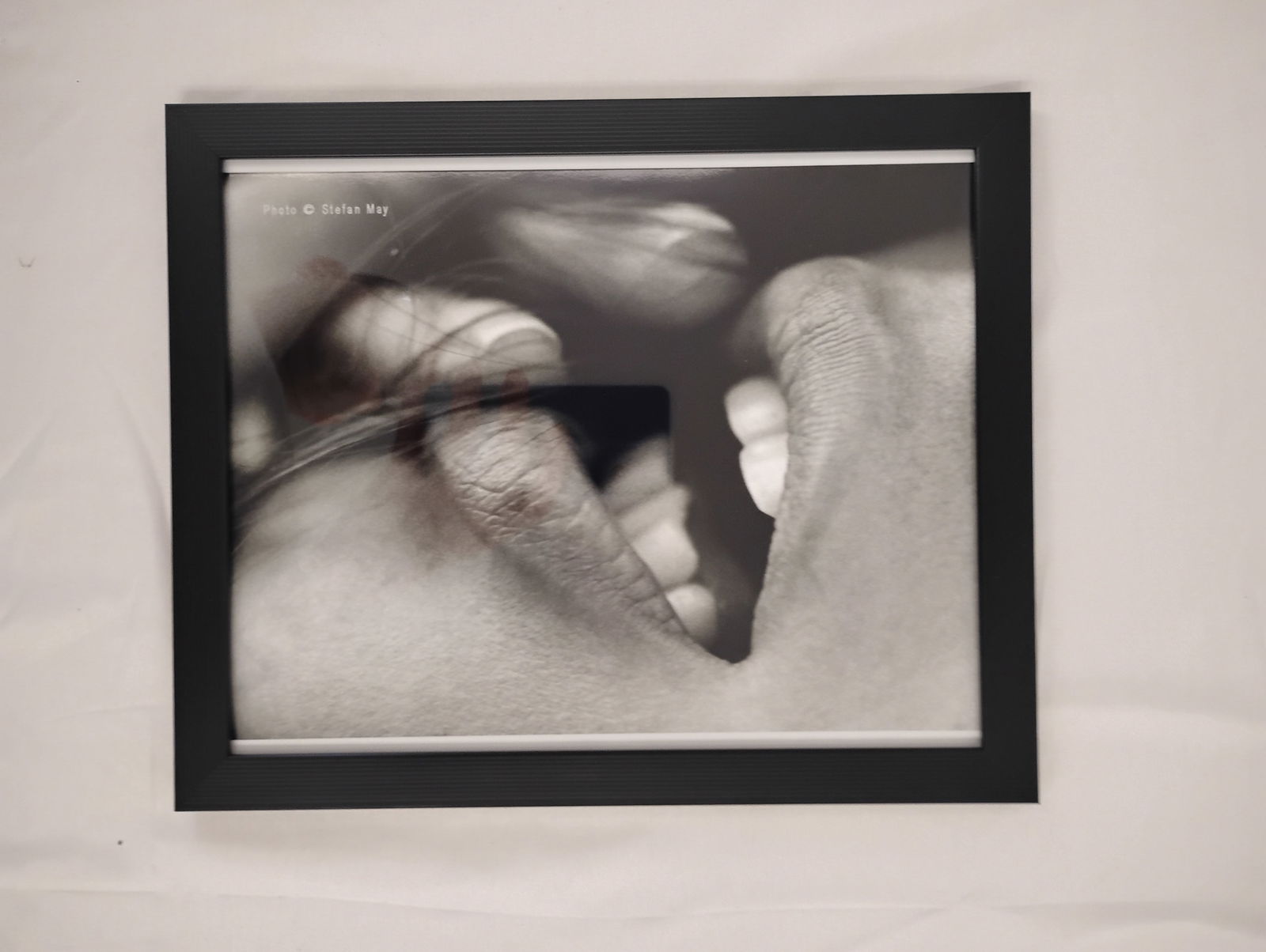 Stefan May "A Day on My Own-II, No.7" Framed: No.7 from the "A Day on My Own-II" Series shot by Stefan May. Print on high gloss Kodak photo paper, measures 8x10, framed.