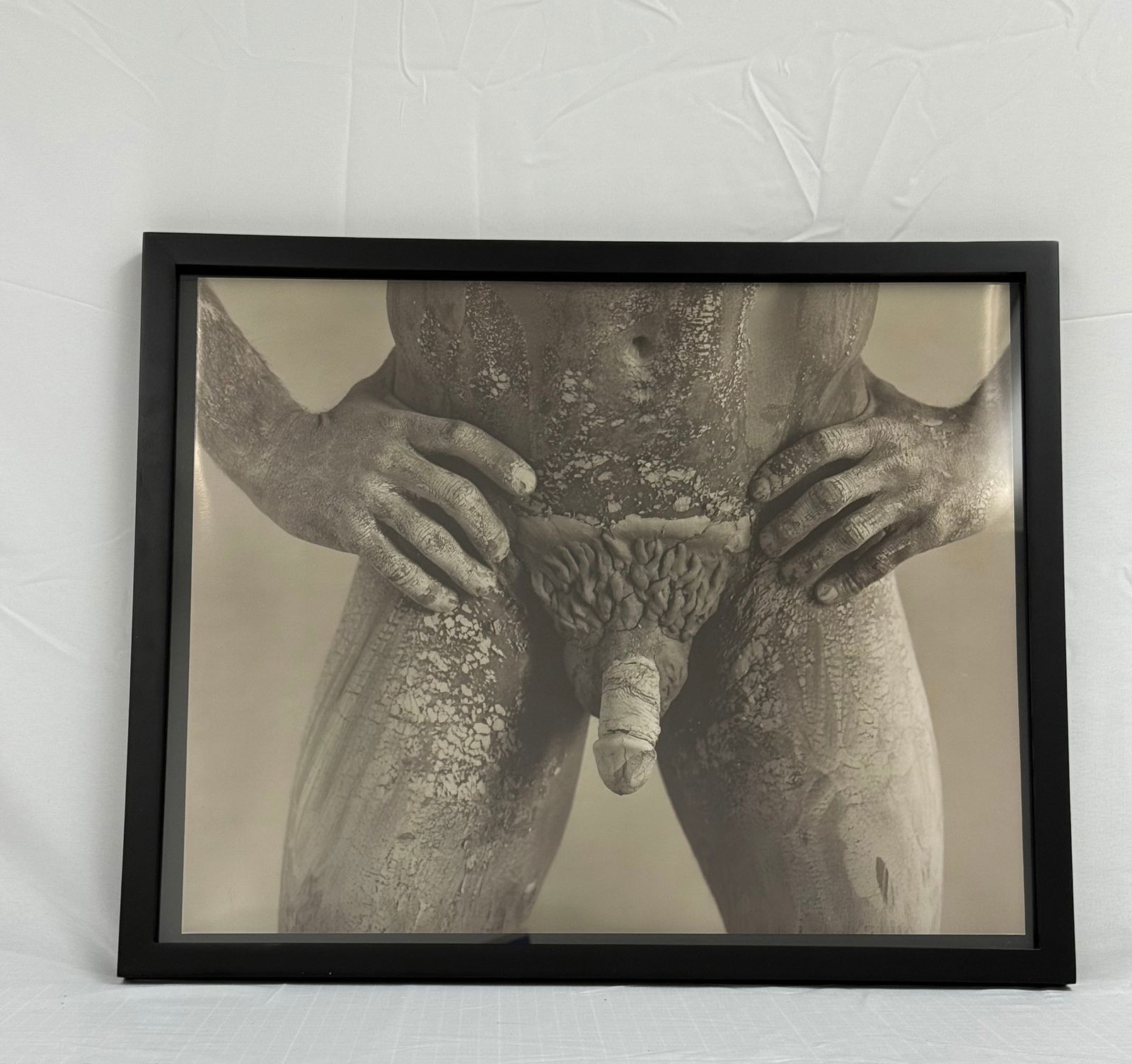 HERB RITTS (1952–2002)‘Clay Detail’: HERB RITTS (1952–2002)‘Clay Detail’, photo print, measures 19in X 15in