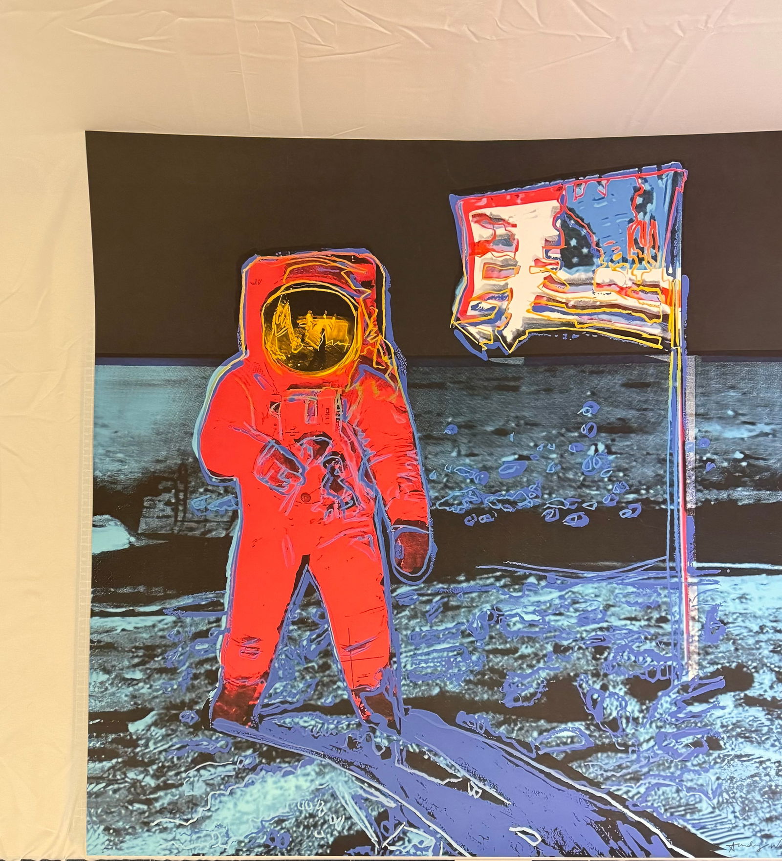 Andy Warhol "MOONWALK -FS II #405" (1 of 2)