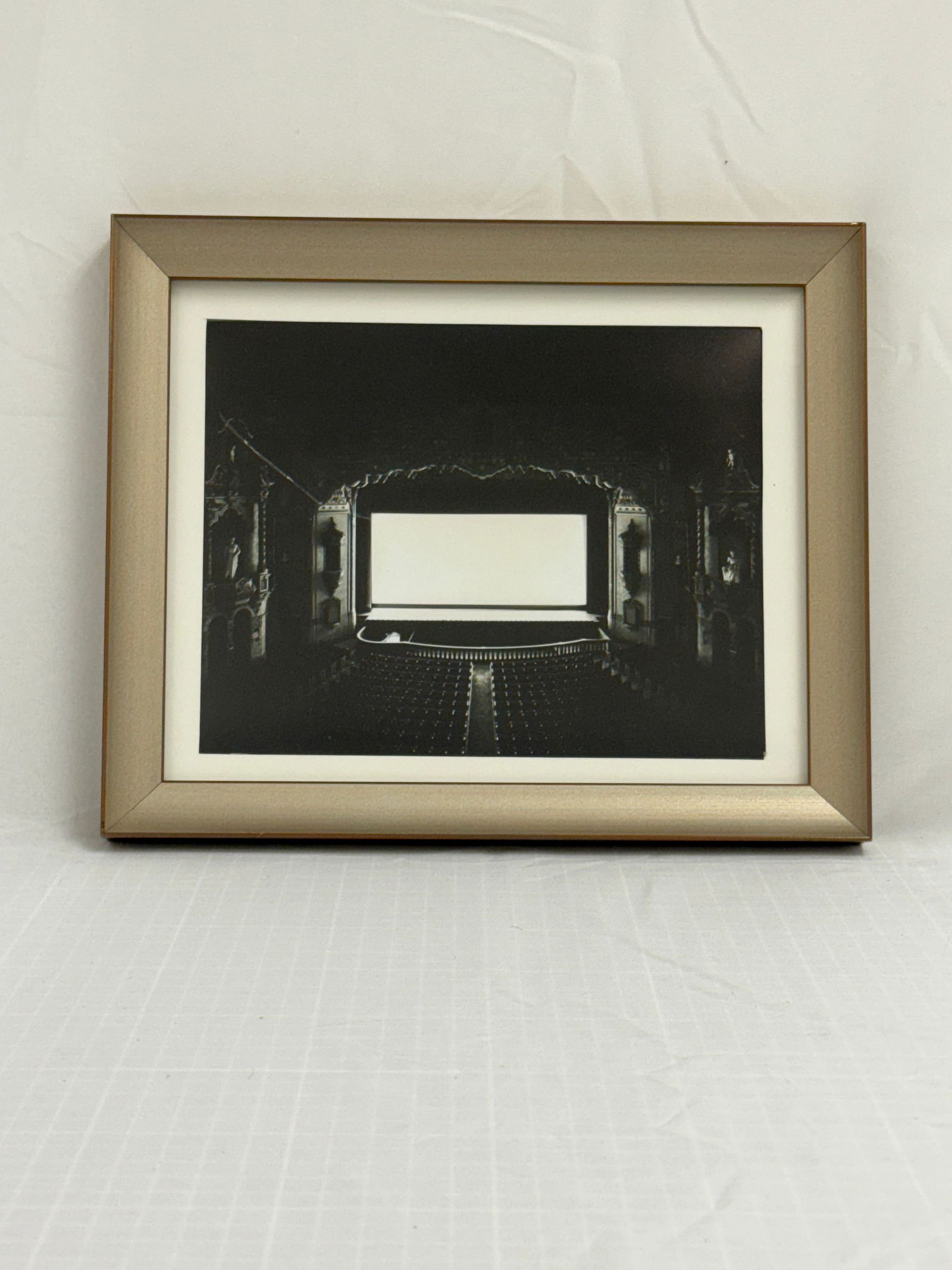 Hiroshi Sugimoto - Akron Civic, Ohio, 1980: Hiroshi Sugimoto - Akron Civic, Ohio, 1980, measures 8.5 X 6.5 in, Framed