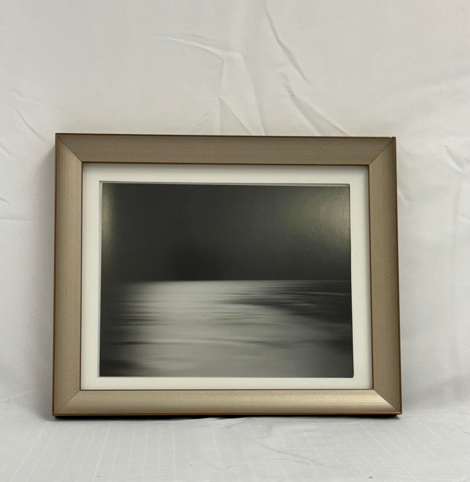 Hiroshi Sugimoto - Norwegian Sea, 1990: Hiroshi Sugimoto - Norwegian Sea, 1990, measures 8.5 X 6.5 in, Framed