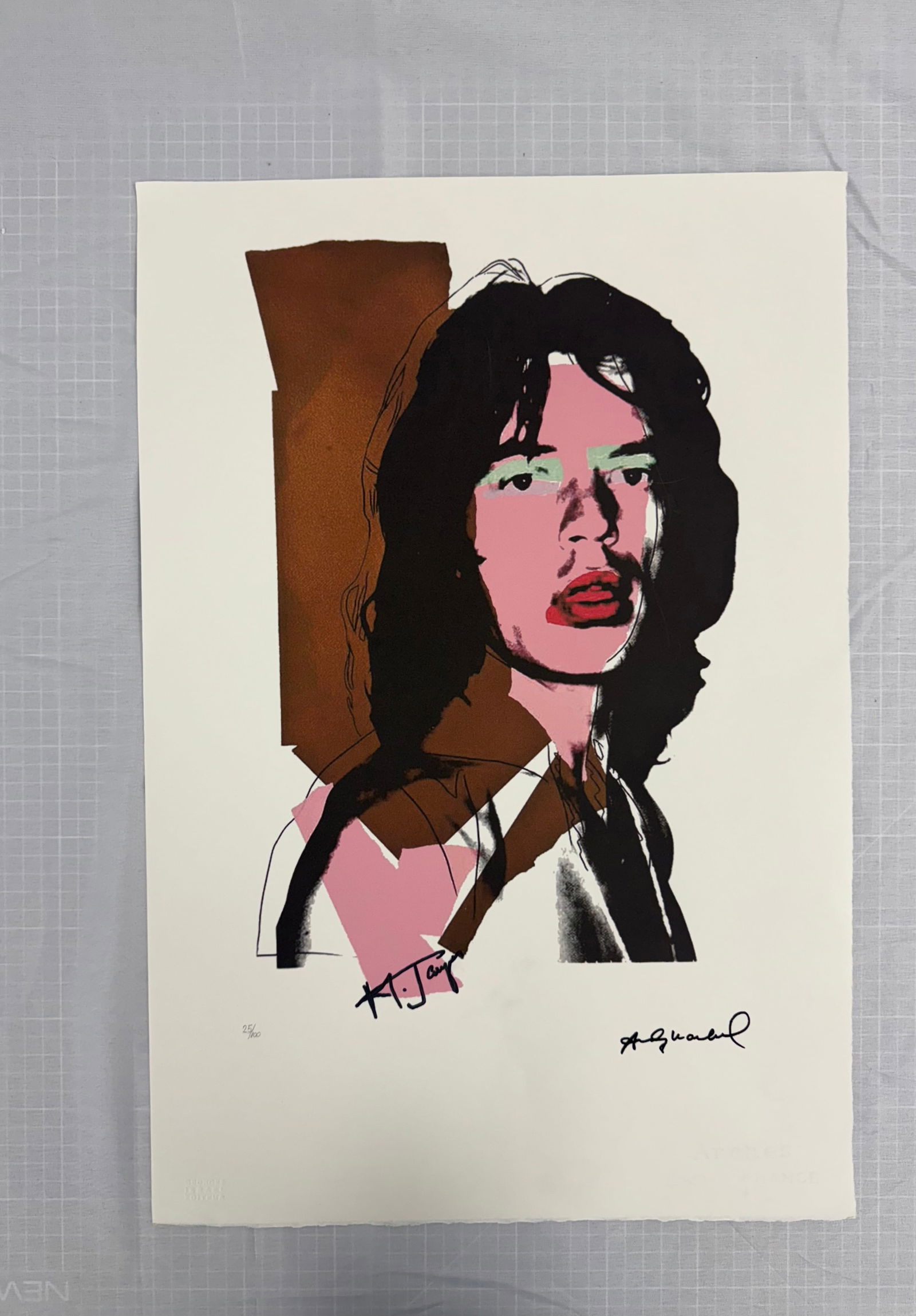 Andy Warhol (Mick Jagger) (1 of 3)