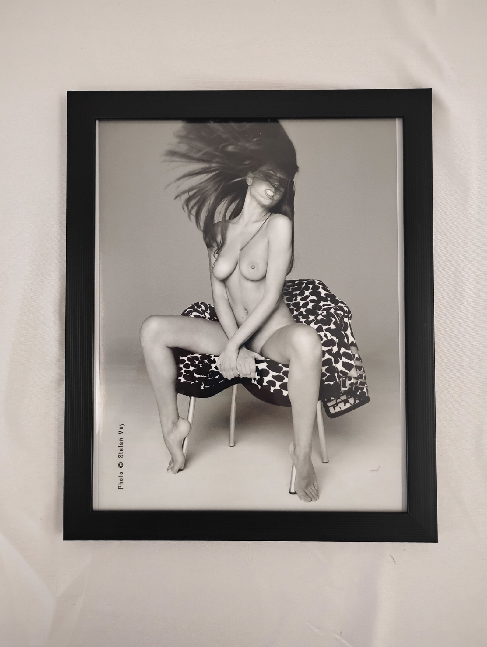 Stefan May "Women Only-IV, No. 1" Framed: No.1 from the "Women Only-IV" series shot by Stefan May. Print on high gloss Kodak photo paper. Image meaasures 8x10, framed