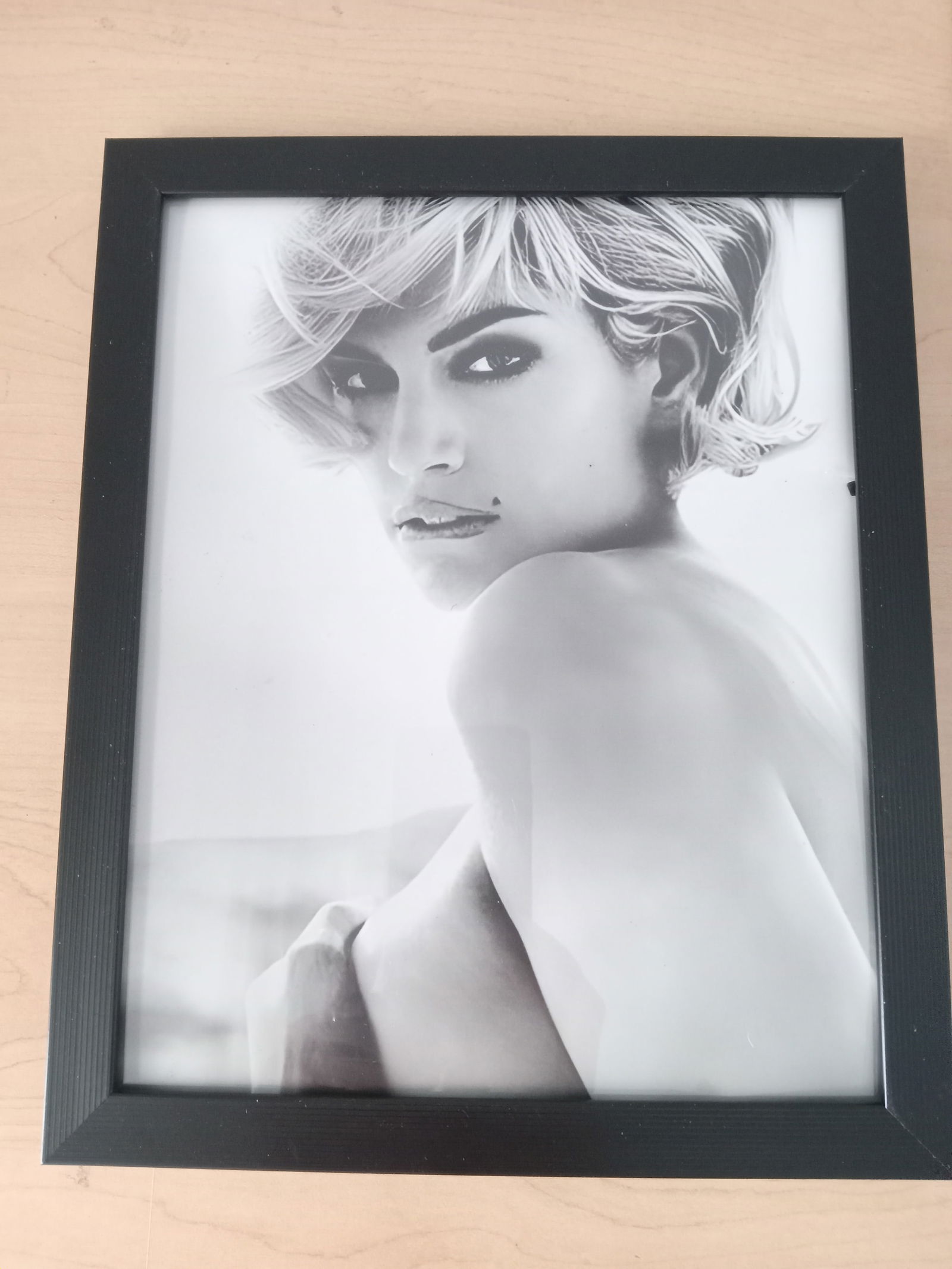 Herb Ritts "Cindy Crawford, Malibu, 1993," Framed Print: Herb Ritts Cindy Crawford in Malibu, 1993 print on high gloss Kodak photo paper, framed, measaures 8x10 inches.