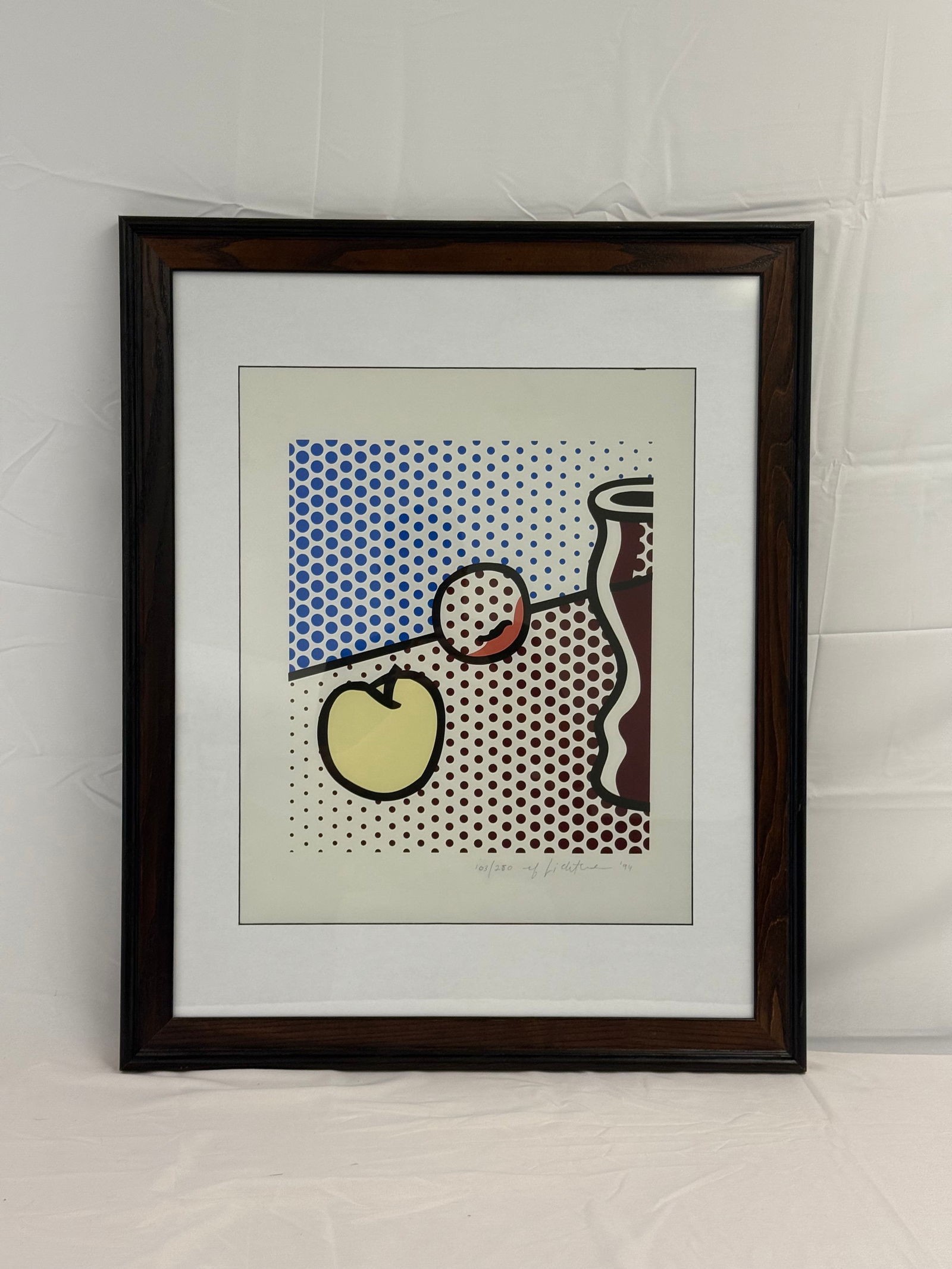 Roy Lichtenstein "Still Life with Red Jar, 1994" Print (1 of 2)