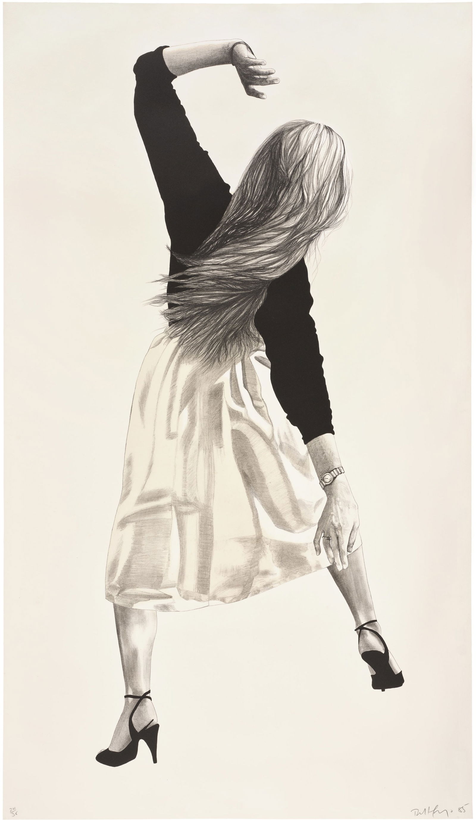 Robert Longo Untitled (Anne) print from the "Men in the Cities" Series (1 of 1)