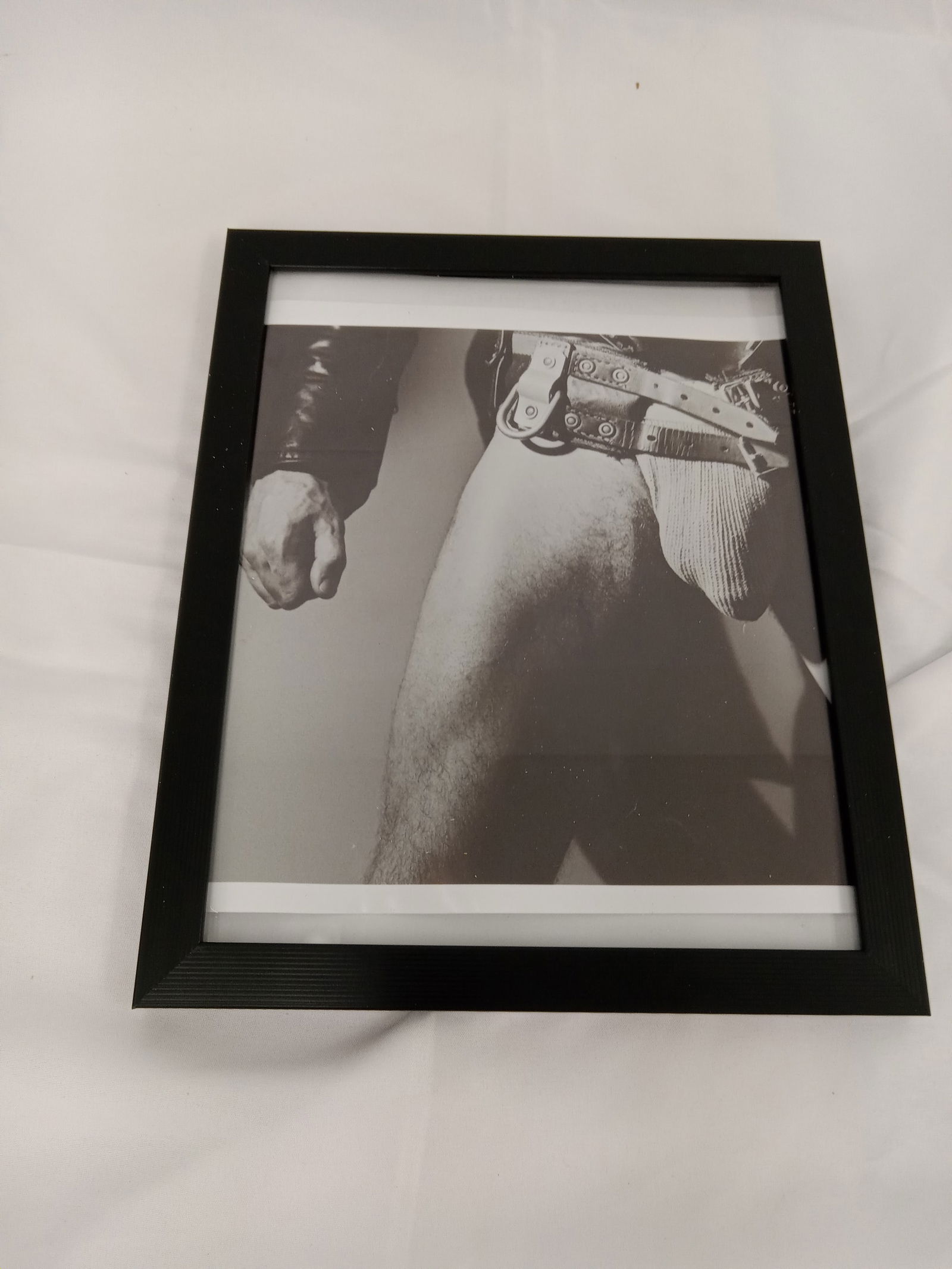 Robert Mapplethorpe "Patrice, 1977," Framed Print: Patrice, 1977 Robert Mapplethorpe photo print on high gloss Kodak photo paper, framed measures 8x10 inches.
