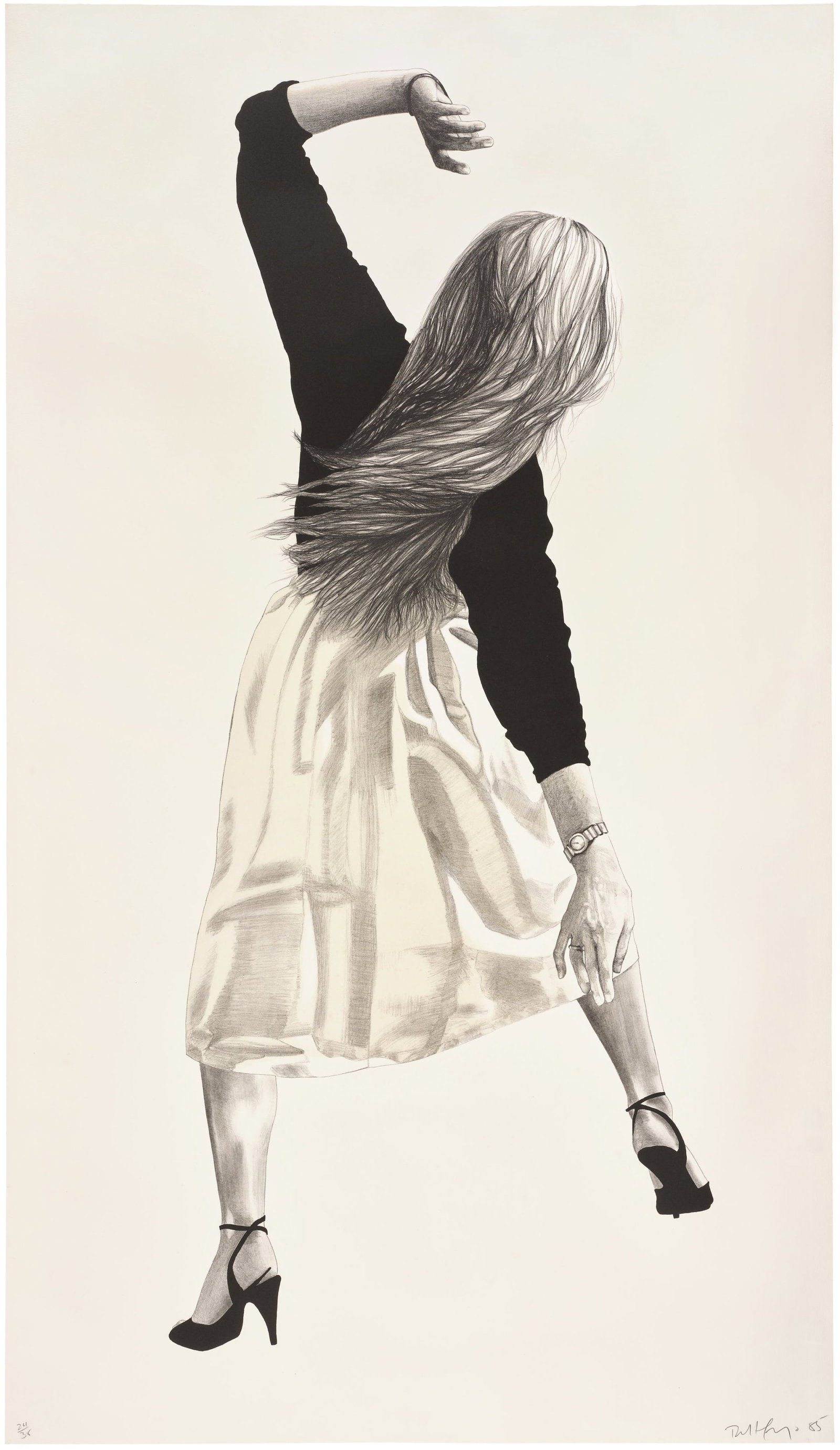 Robert Longo Untitled (Anne) print from the "Men in the Cities" Series (1 of 1)