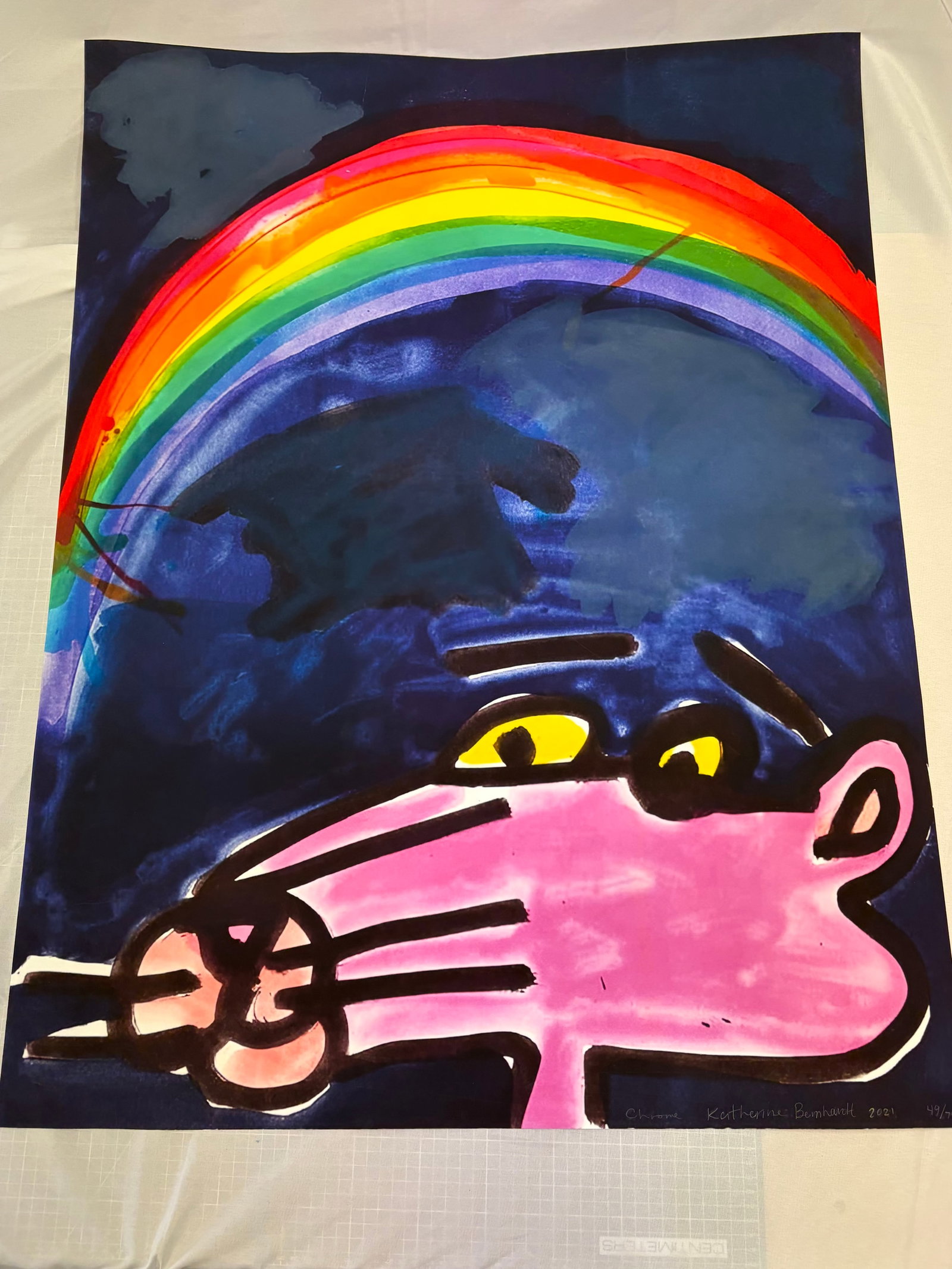 Katherine Bernhardt "Chroma" 2021 (1 of 2)