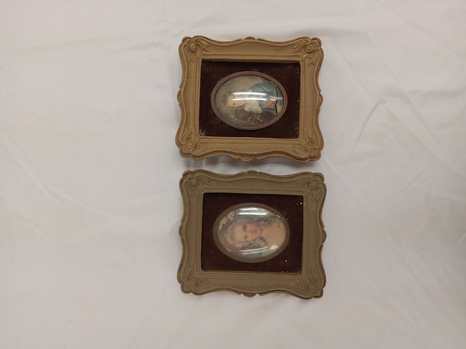 Two Small Antique Picture Frames - 2