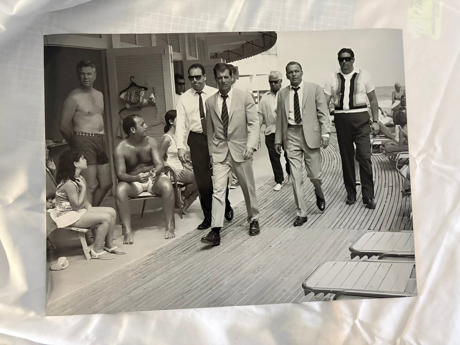 Terry O'Neill "Frank Sinatra on the Boardwalk, 1968" (1 of 1)