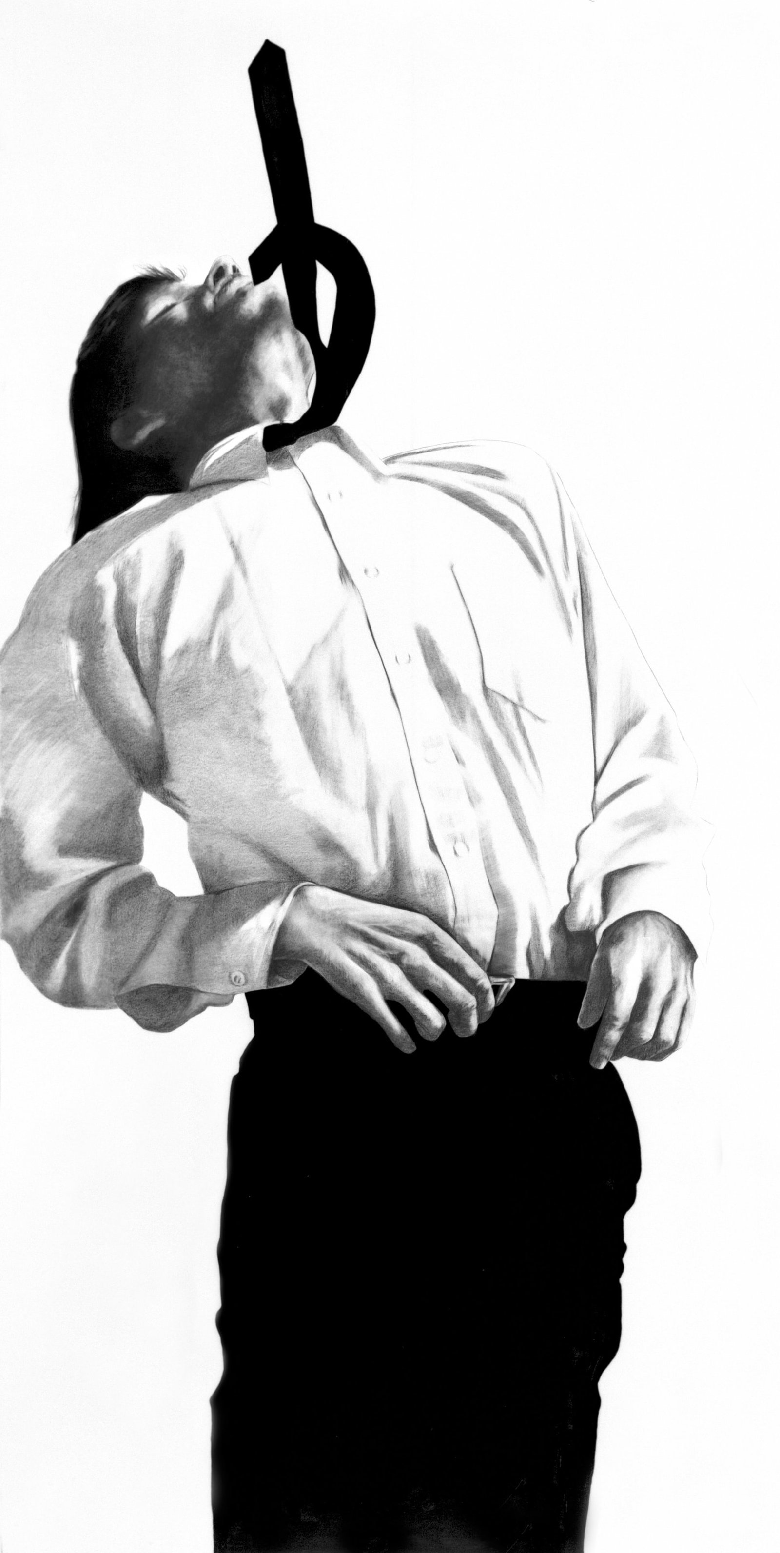 Robert Longo "Untitled (Eric), Men in the Cities" Print (1 of 1)