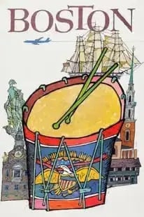 Boston, Massachusetts Travel Poster: Boston, Massachusetts Poster. On archival paper, linenbacked,Measures 36.00 X 54.00 Inches. These are part of the estate sale and we do not have a COA. All lots offered in our auctions are sold