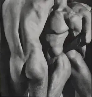 Herb Ritts - Three Male Torsos , LA .: Herb Ritts - Three Male Torsos , LA print. photoprint no kodak paper, framed, measures 8x10 inches. These are part of the estate sale and we do not have a COA. All lots offered in our auctions are