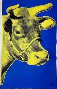 Andy Warhol Cow Wallpaper Sold After (1 of 1)