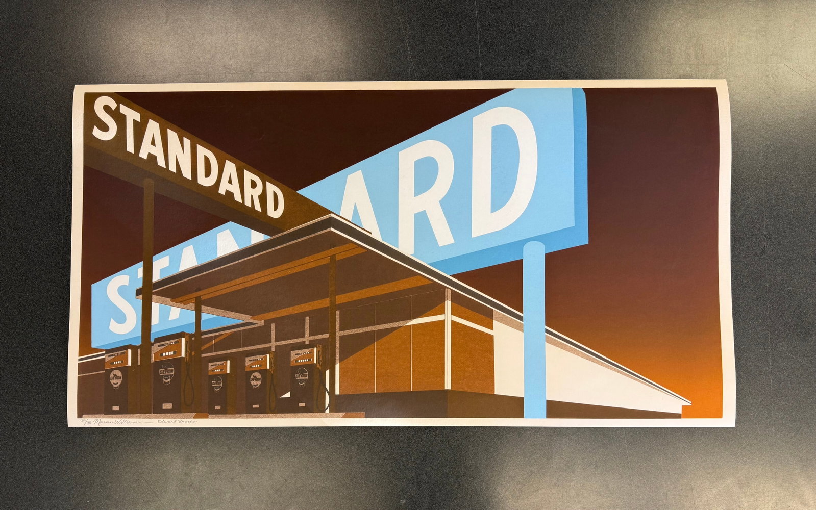 Ed Ruscha Double Standard, sold after (1 of 1)