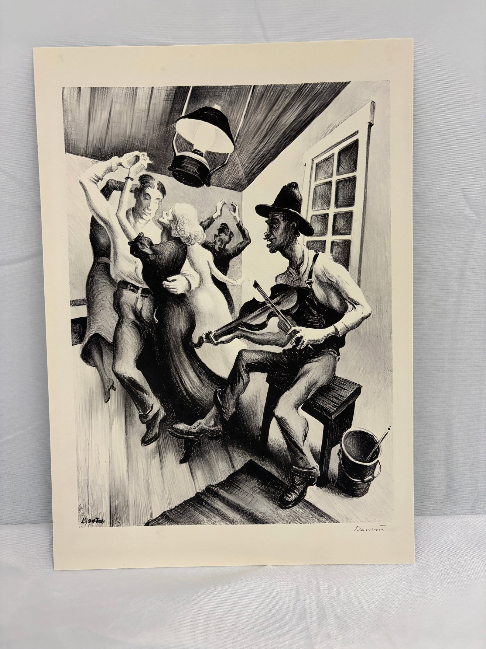 Thomas Hart Benton "I Got a Gal on Sourwood Mountain" Print sold after (1 of 1)