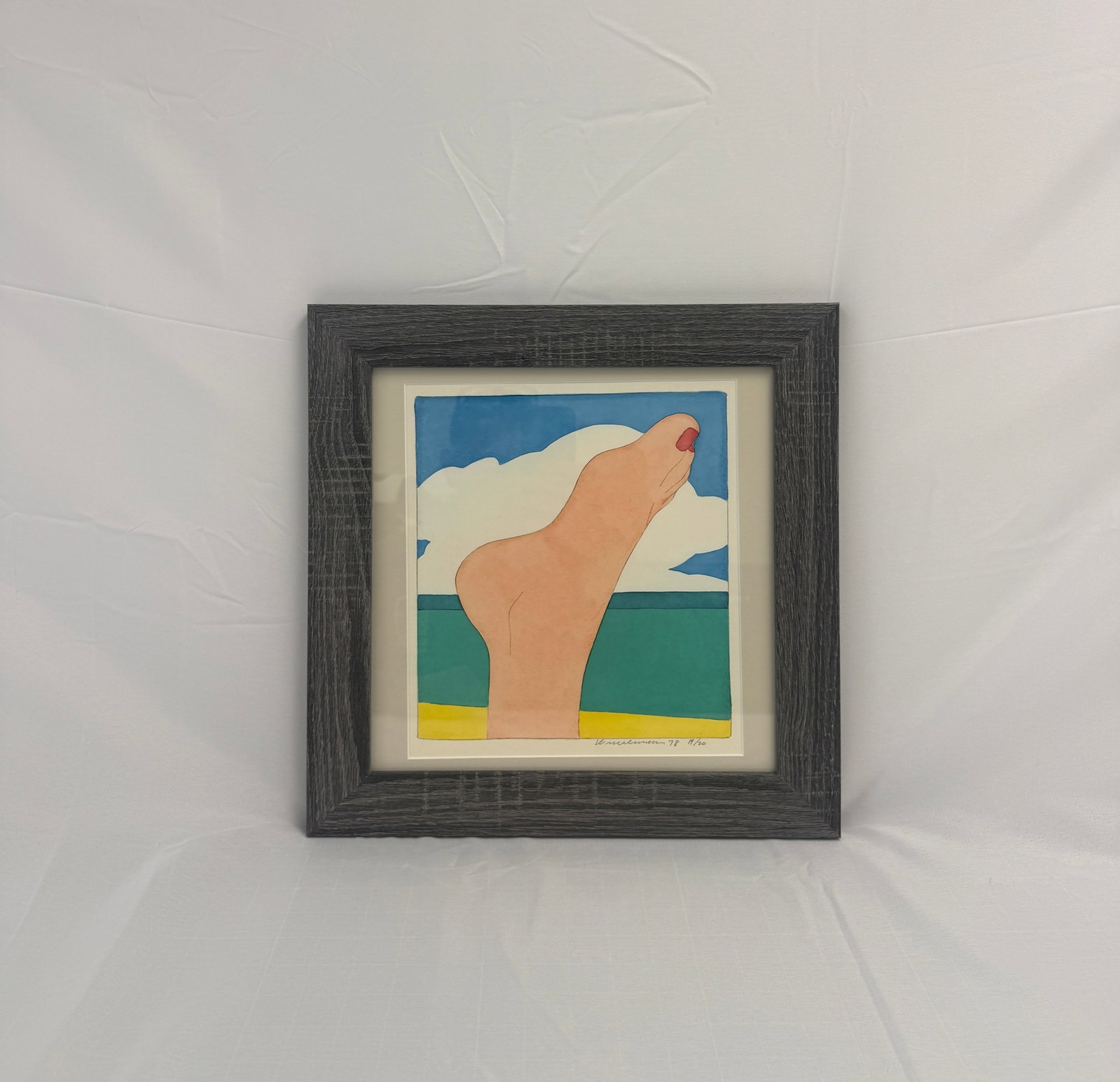 Tom Wesselmann "Seascape Foot" Offset Litho, sold after (1 of 1)