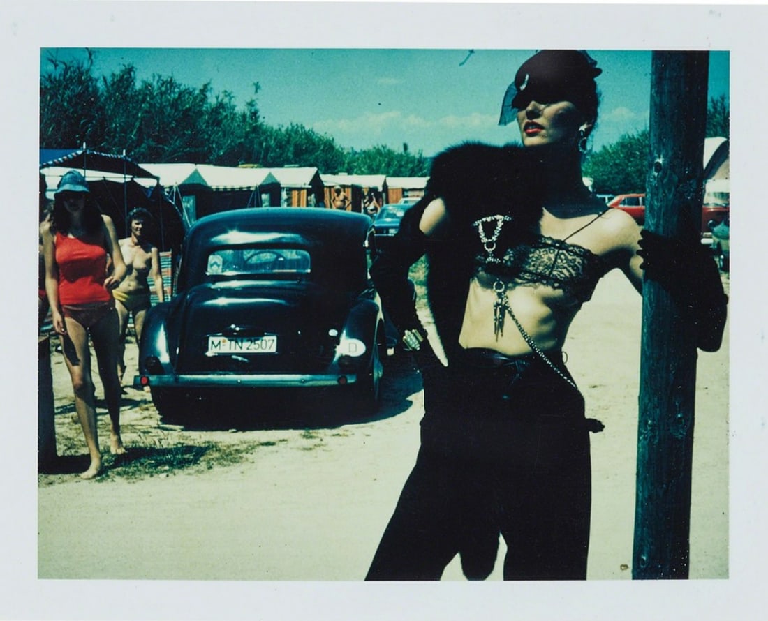 Helmut Newton "Saint Tropez, 1978" Print: Helmut Newton "Saint Tropez, 1978" Print. Photoprint on kodak photopaper, framed, Measures 8 x 10 inches These are part of the estate sale and we do not have a COA. All lots offered in our auctions ar