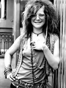 Janis Joplin "Untitled" Print: Janis Joplin "Untitled" Print -Photoprint on kodak photopaper, framed, Measures 8 x 10 inches These are part of the estate sale and we do not have a COA. All lots offered in our auctions are sold