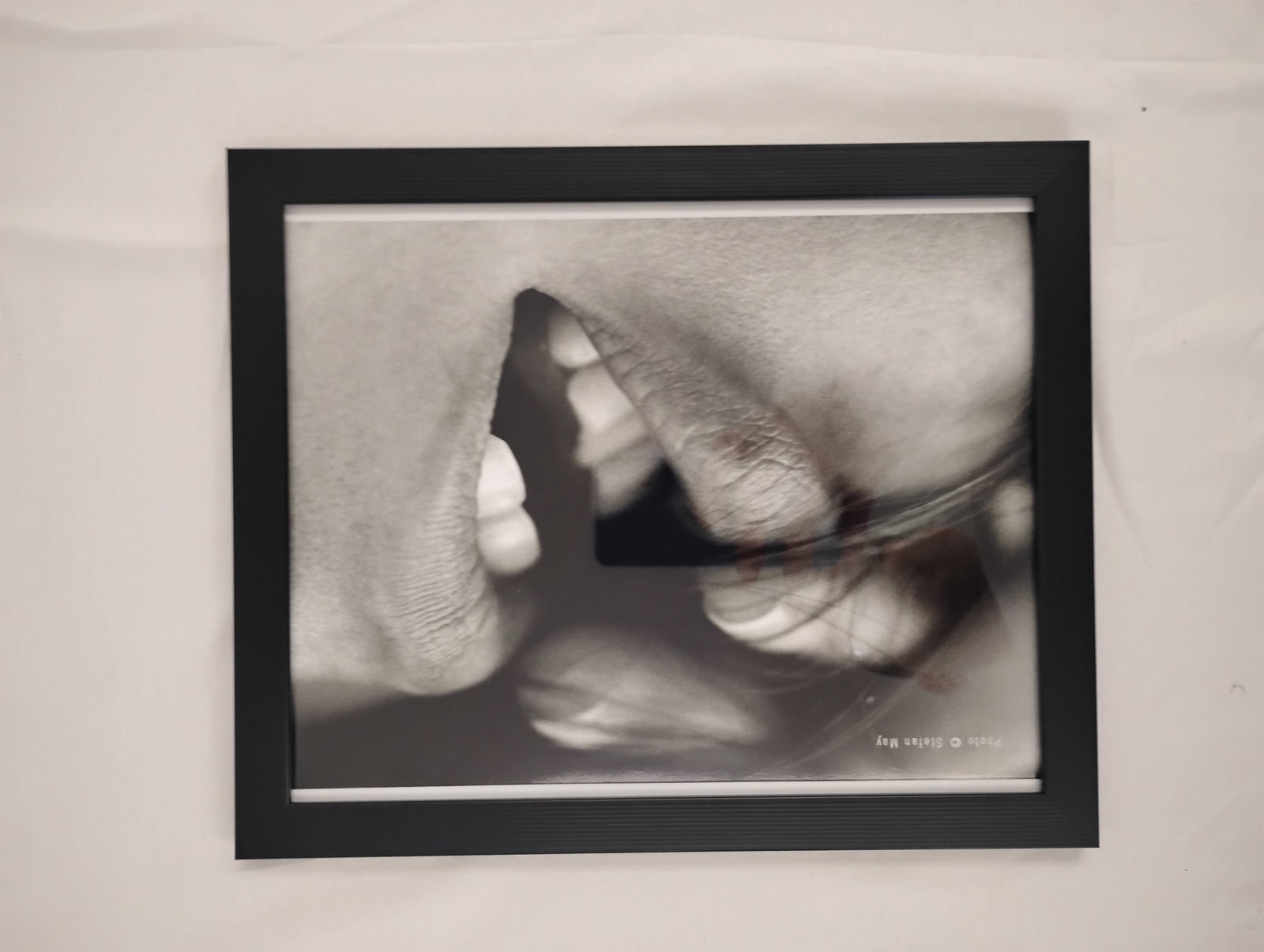 Stefan May "A Day on My Own-II, No.7" Framed: No.7 from the "A Day on My Own-II" Series shot by Stefan May. Photoprint on Kodak photopaper, framed, measures 8x10. These are part of the estate sale and we do not have a COA. All lots offered in