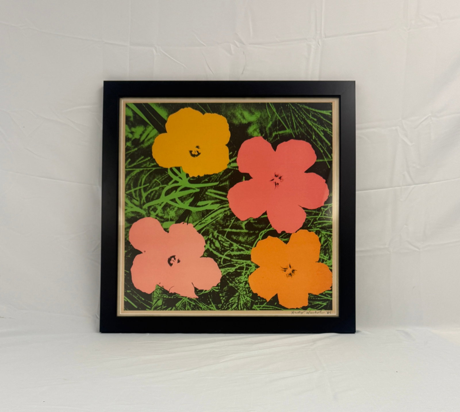 Andy Warhols "Flowers" Print After (1 of 3)
