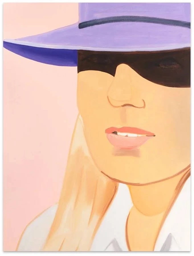 Alex Katz (Sunrise 1) Print, sold after: Alex Katz (Sunrise 1) Print on heavy wove paper, measures 54 X 40.5 in. These are part of the estate sale and we do not have a COA. All lots offered in our auctions are sold strictly on an "AS IS" bas