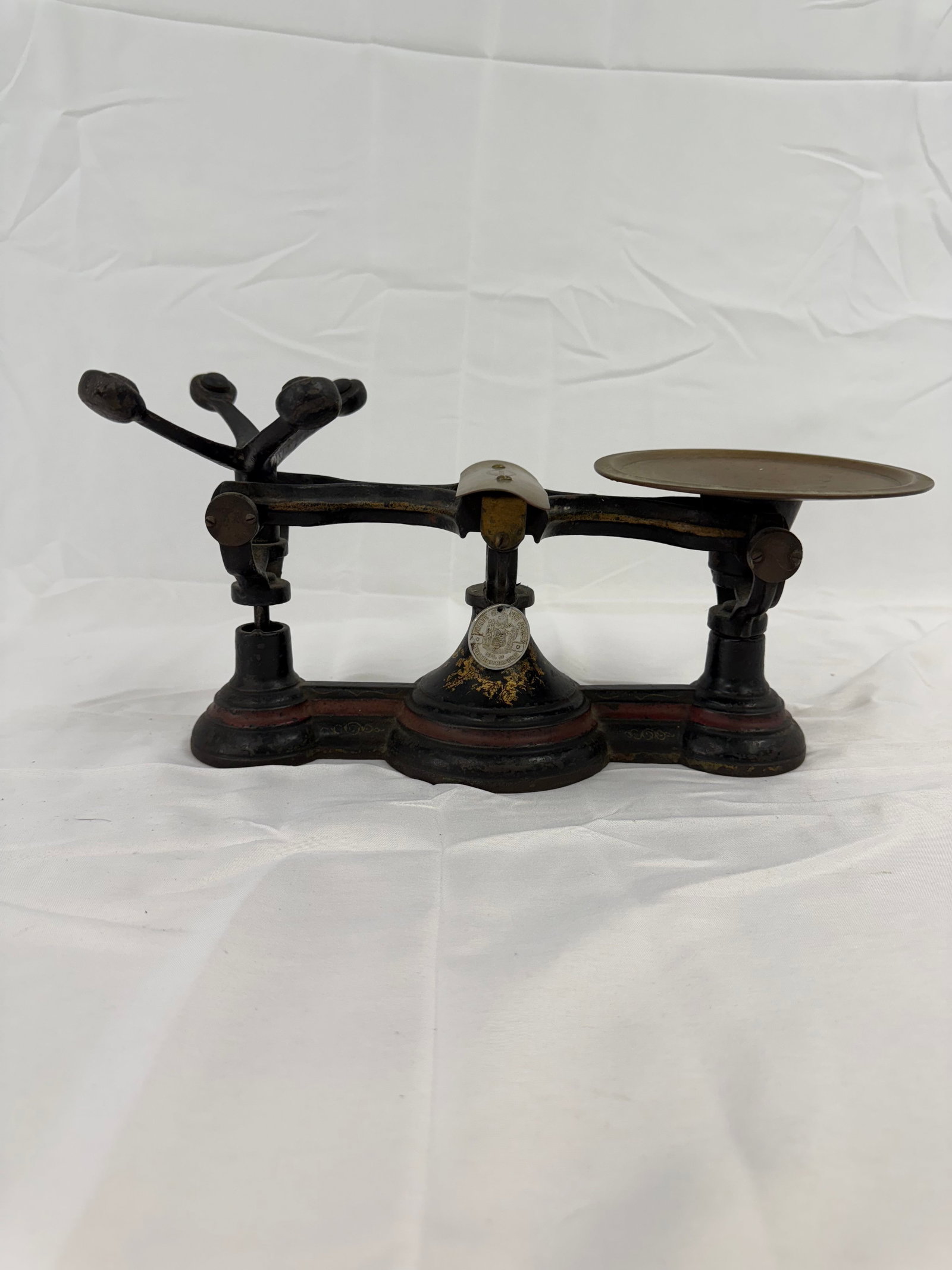 Antique New Jersey Weights and Measures Official Scale: Henry Troemner Maker Official State of New Jersey scale with official tag These are part of the estate sale and we do not have a COA. All lots offered in our auctions are sold strictly on an "AS IS" b
