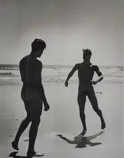 Bruce Weber "Lee and Antonio" Photo Print after: Bruce Weber "Lee and Antonio"Photo print. photoprint on kodak photopaper, framed. Measures 8x10 inches These are part of the estate sale and we do not have a COA. All lots offered in our auctions are 