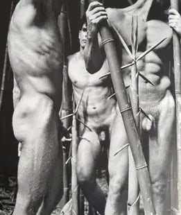 Tom Bianchi "Male Nude" Print after: Tom Bianchi "Male Nude" Print, photoprint on kodak photopaper, framed, measures 8 x 10 inches. These are part of the estate sale and we do not have a COA. All lots offered in our auctions are sold str