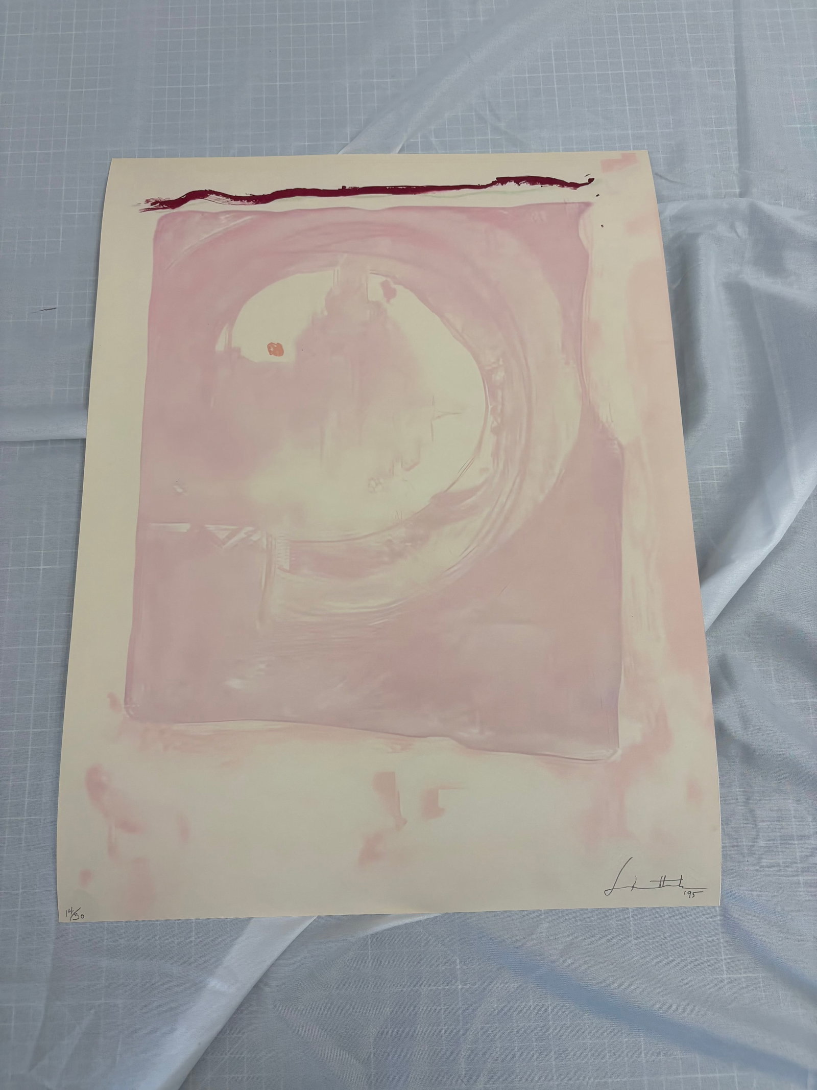 Helen Frankenthaler Reflections IX, from Reflections series after (1 of 3)
