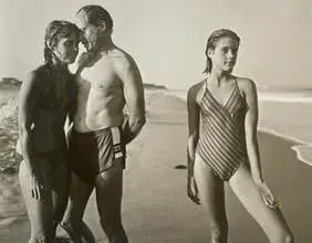 Jock Sturges "Weist Family, Block Island, Rhode Island, 1984" Print after: Jock Sturges "Weist Family, Block Island, Rhode Island, 1984" Print. Photoprint on kodak photopaper, framed, Measures 8 x 10 inches These are part of the estate sale and we do not have a COA. All lots