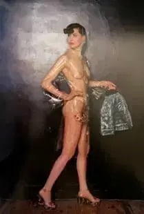 Helmut Newton "Nova, Paris" Print aftr: Helmut Newton "Nova, Paris" Print. Photoprint on kodak photopaper, framed, Measures 8 x 10 inches These are part of the estate sale and we do not have a COA. All lots offered in our auctions are sold