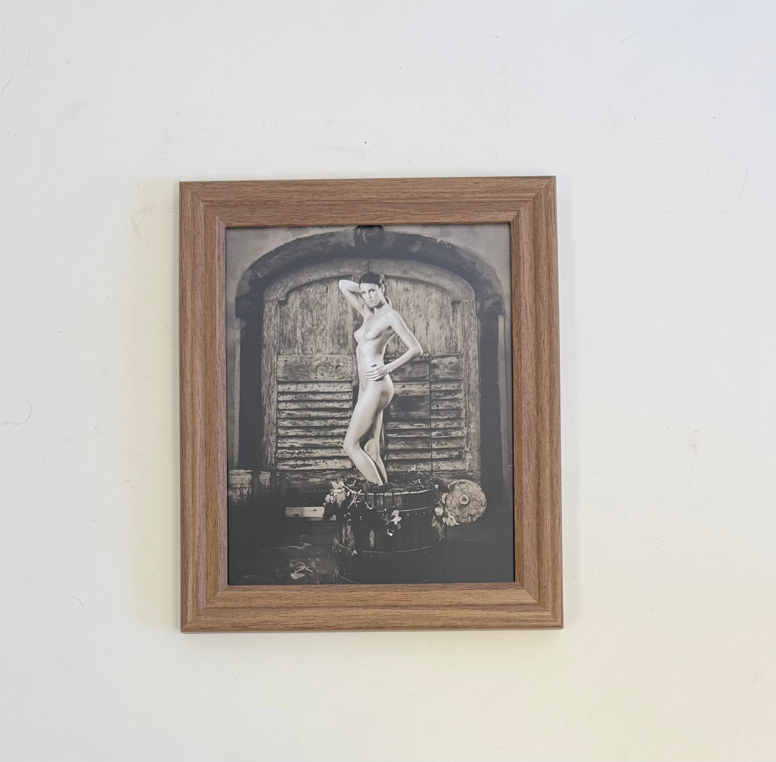 Peter Hegre 'Tuscany Nudes' (2009): Peter Hegre 'Tuscany Nudes' (2009),photoprint on kodak photopaper,framed, measures 8x10 These are part of the estate sale and we do not have a COA. All lots offered in our auctions are sold strictly