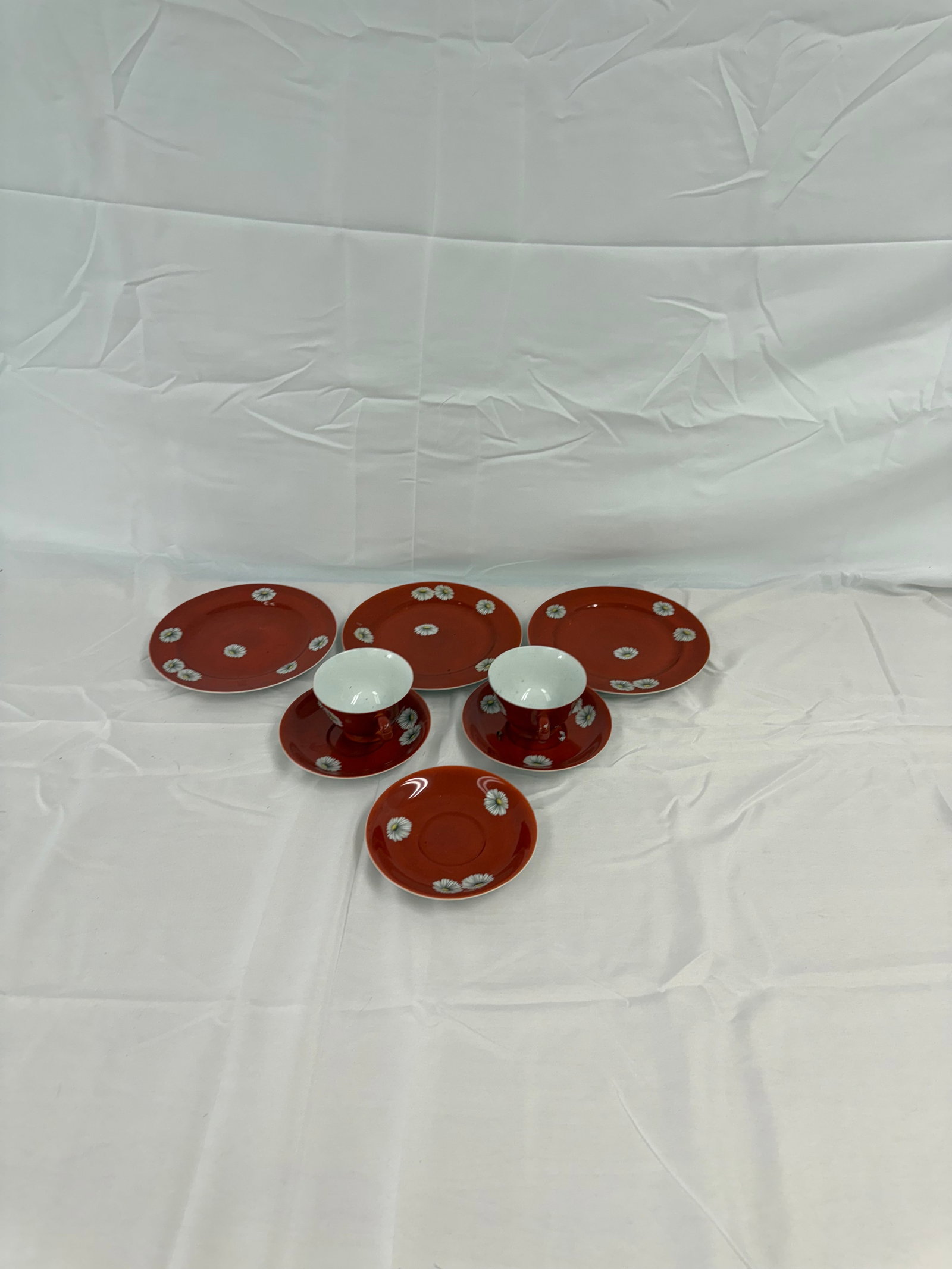 Antique Tea Cup Set Noritake: 2 tea cups, 3 saucers, and 3 small plates. Noritake Tea Cup and Saucer set These are part of the estate sale and we do not have a COA. All lots offered in our auctions are sold strictly on an "AS IS" 