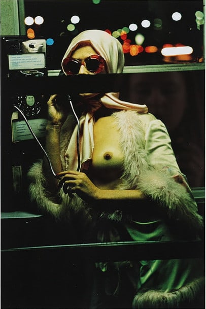 Helmut Newton " Night Call, Paris" Print: Helmut Newton " Night Call, Paris" Print. Photoprint on kodak photopaper, framed, Measures 8 x 10 inches These are part of the estate sale and we do not have a COA. All lots offered in our auctions ar