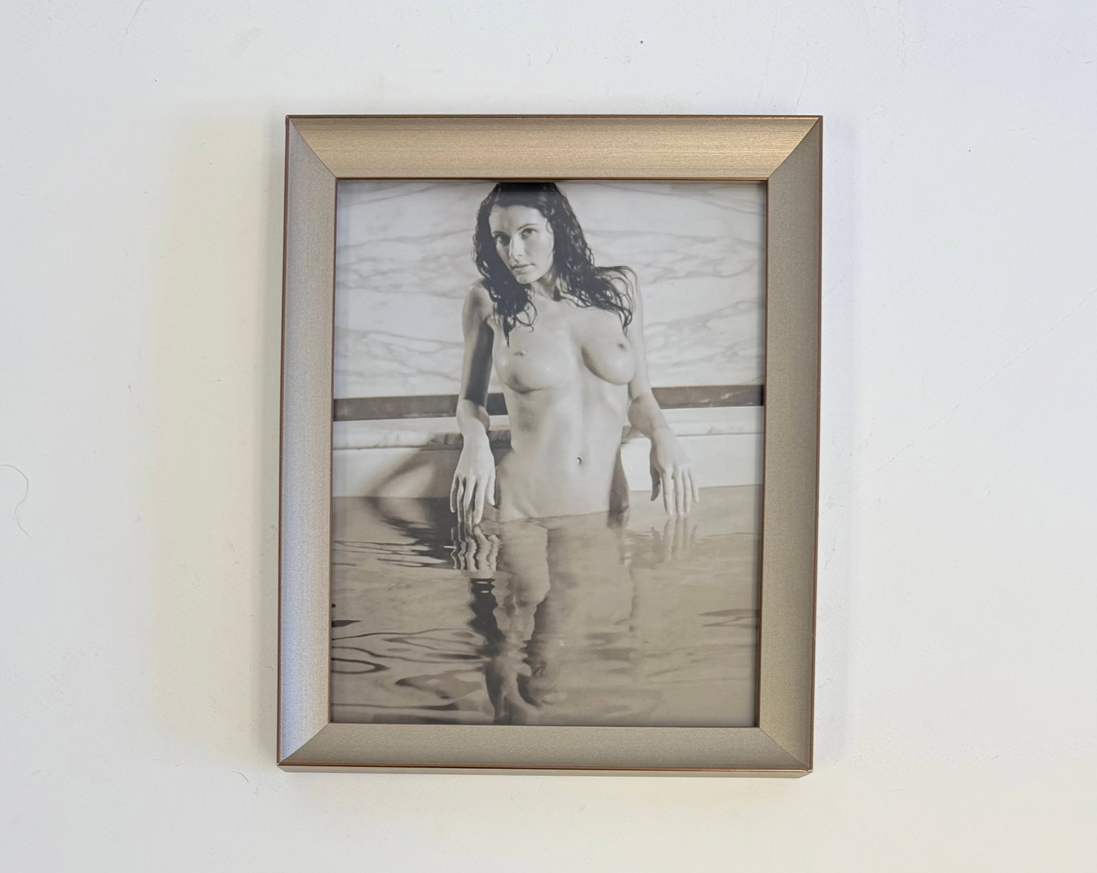 Peter Hegre 'Tuscany Nudes' (2009): Peter Hegre 'Tuscany Nudes' (2009). Photoprint on kodak photopaper, framed, measures 8x10. These are part of the estate sale and we do not have a COA. All lots offered in our auctions are sold