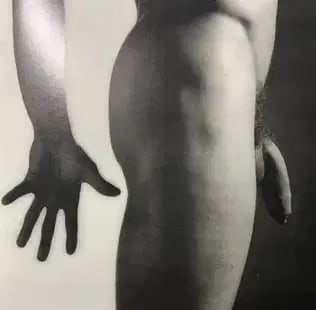 Robert Mapplethorpe "Untitled" Print.: Robert Mapplethorpe "Untitled" Print.Photoprint on kodak photopaper, framed, Measures 8 x 10 inches. These are part of the estate sale and we do not have a COA. All lots offered in our auctions are so
