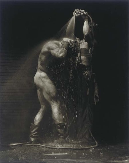 Herb Ritts "Bob Paris, 1984" Photo Print: Herb Ritts "Bob Paris, 1984" Photo Print. Photoprint on kodak photopaper, framed, Measures 8 x 10 inches These are part of the estate sale and we do not have a COA. All lots offered in our auctions ar
