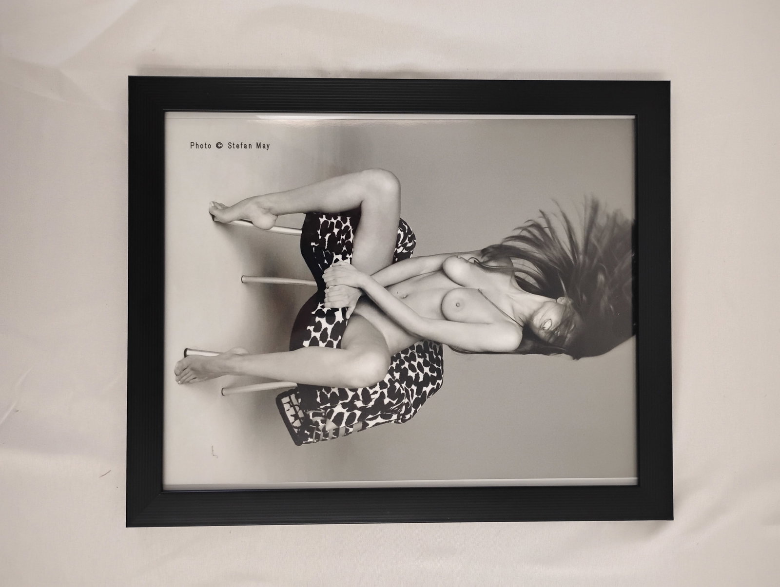 Stefan May "Women Only-IV, No. 1" Framed: No.1 from the "Women Only-IV" series shot by Stefan May. Photoprint on kodak photopaper,framed, measures 8x10.These are part of the estate sale and we do not have a COA. All lots offered in our auctio