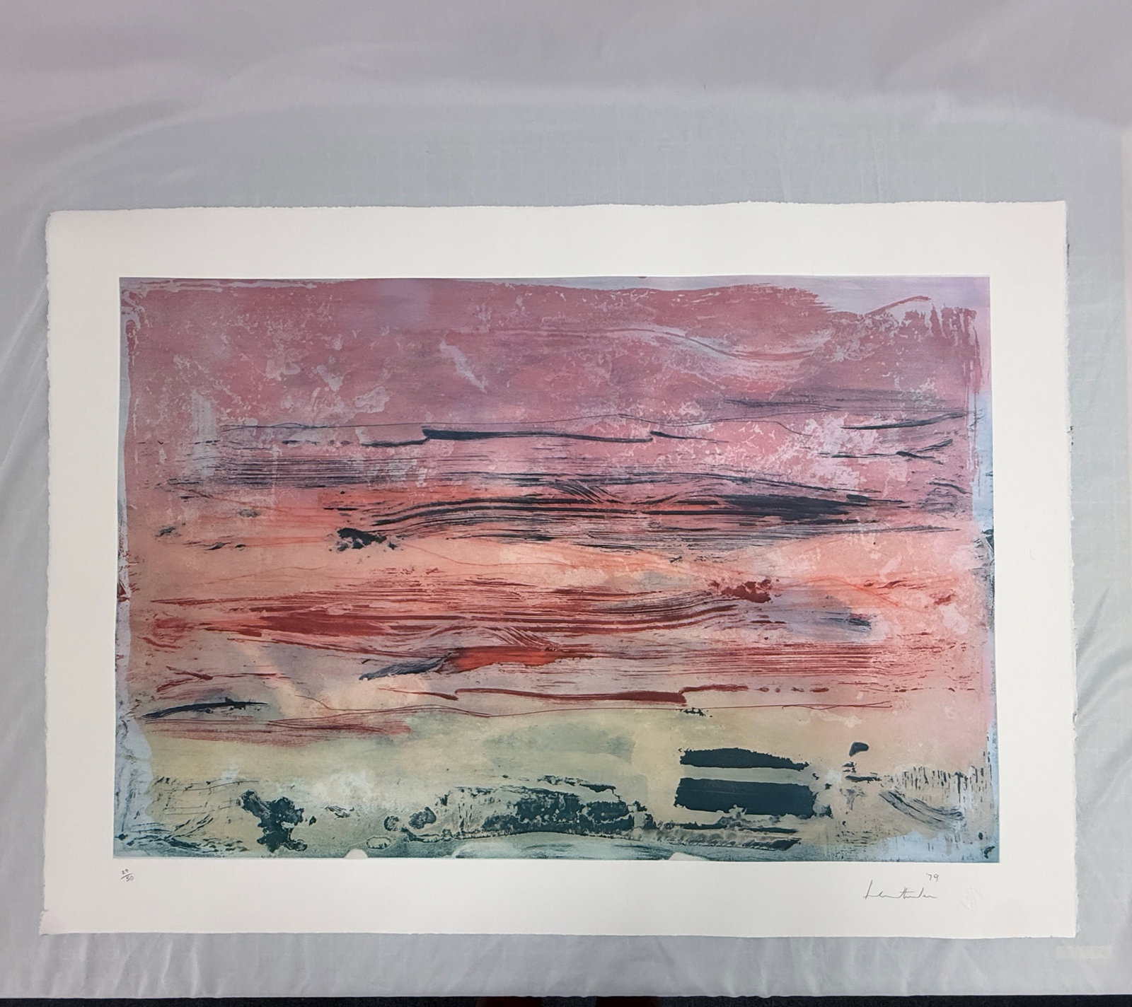 Helen Frankenthaler Sure Violet (Harrison 74) sold after (1 of 4)