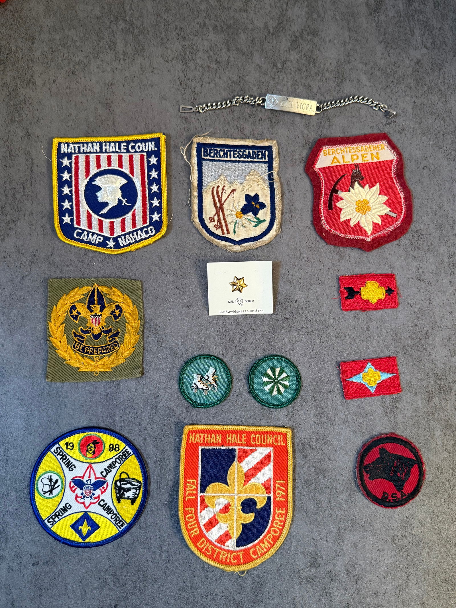Vintage Style Boy Scouts & Girl Scouts Patches and Insignia Group (1 of 1)