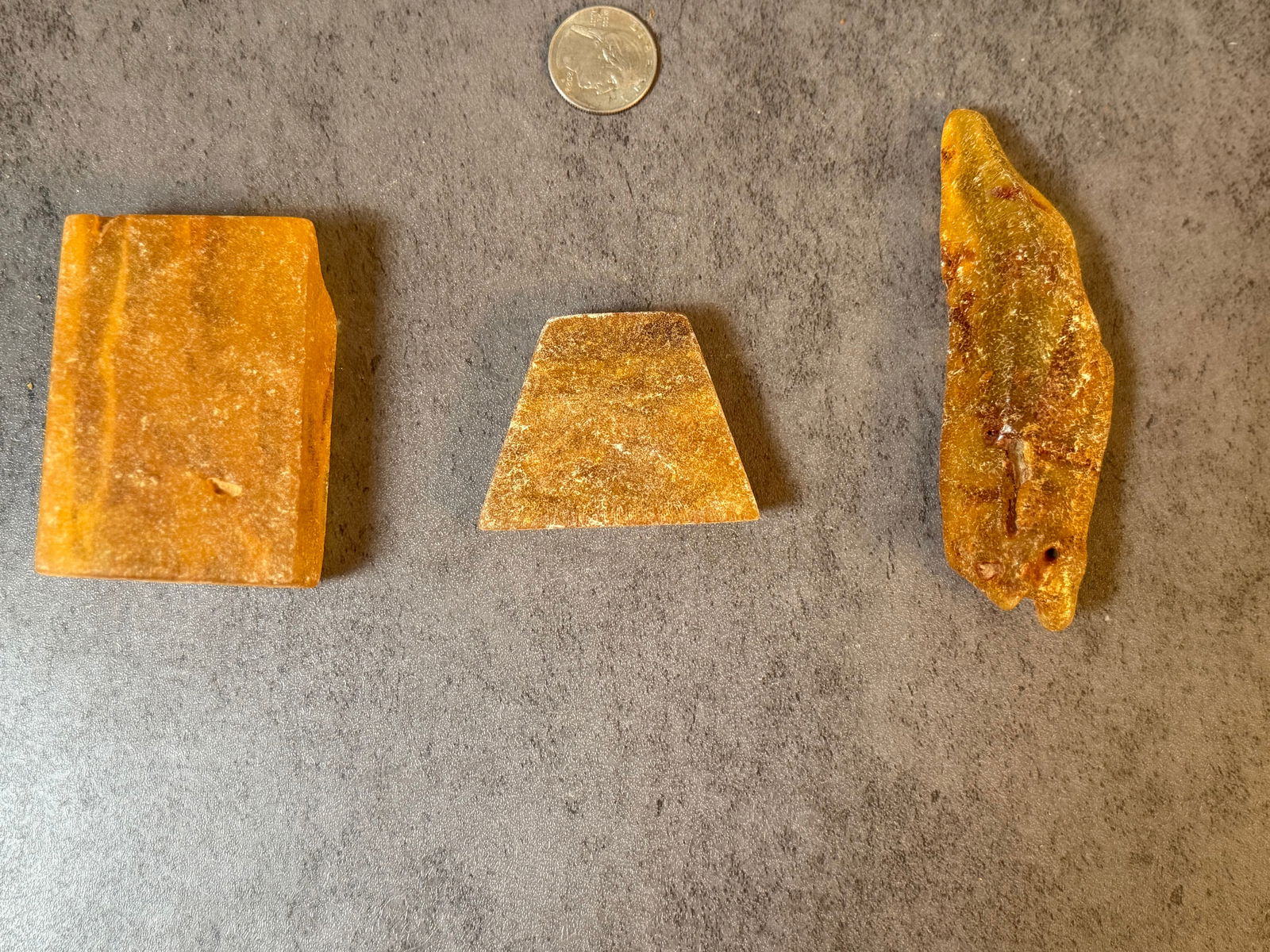 A group of three amber chunks 0040 (1 of 3)